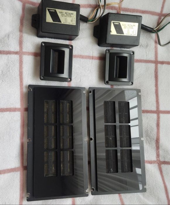 Glosniki Fostex + zwrotnice