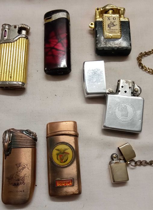 Isqueiros especiais, de coleção, lote por 10€