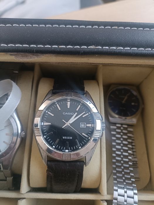 Casio WR50 na pasku czarny