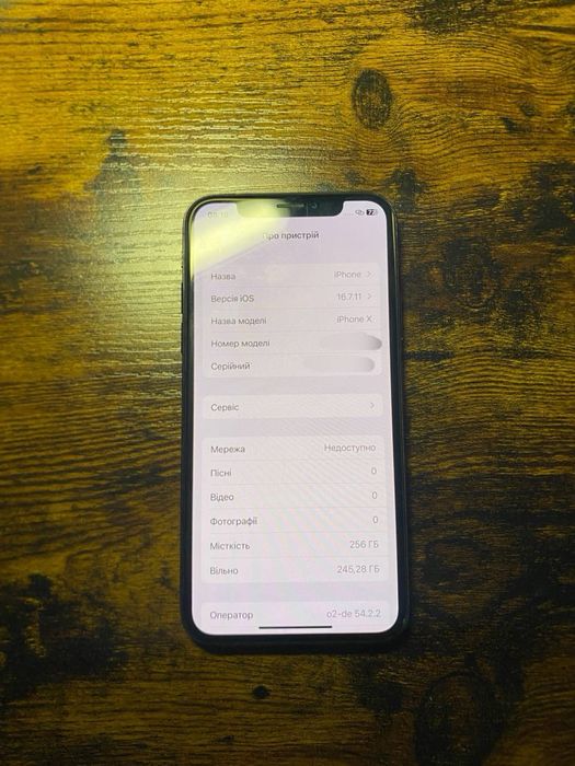 Iphone 10, 256gb