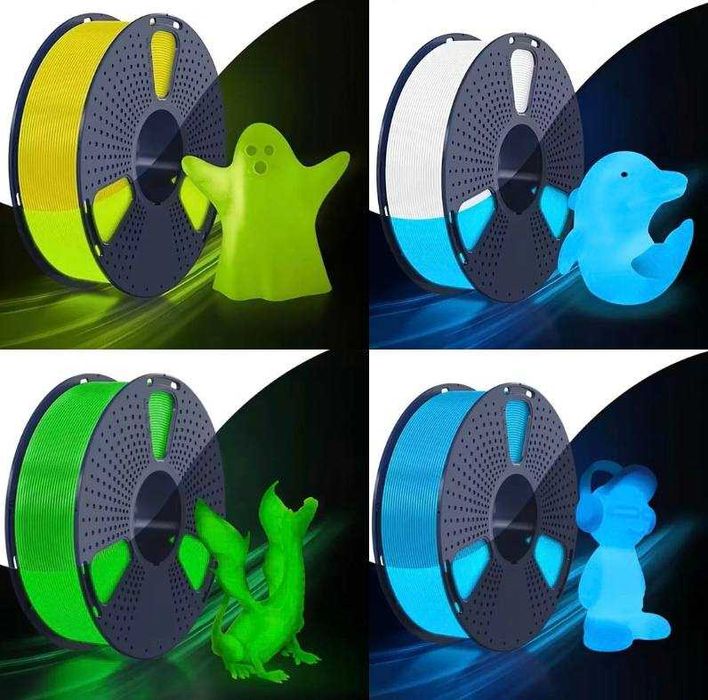 Sunlu PLA Glow In The Dark  Світиться (неоновий)  пластик/філармент