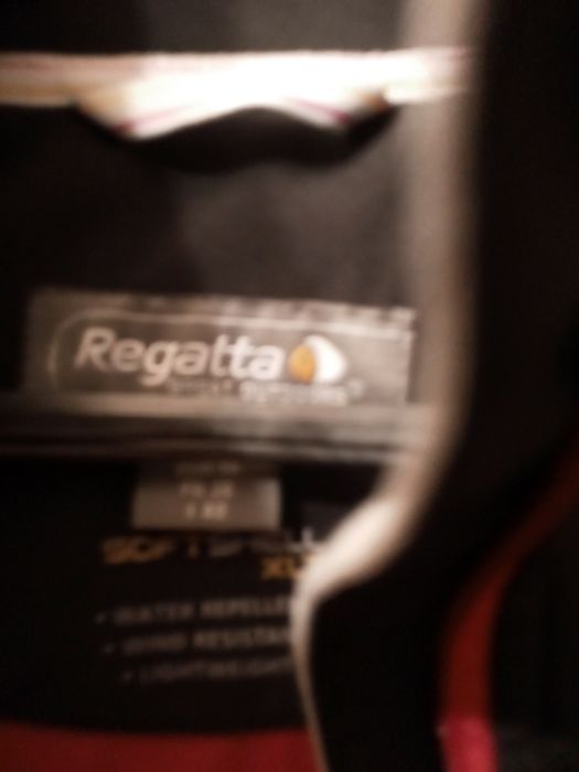 Bluza damska czarna fiolet 38 Regatta sportowa
