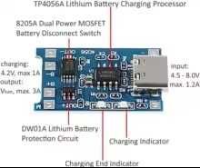 Micro/Type-c/Mini 18650 TP4056 moduł ładowarki baterii