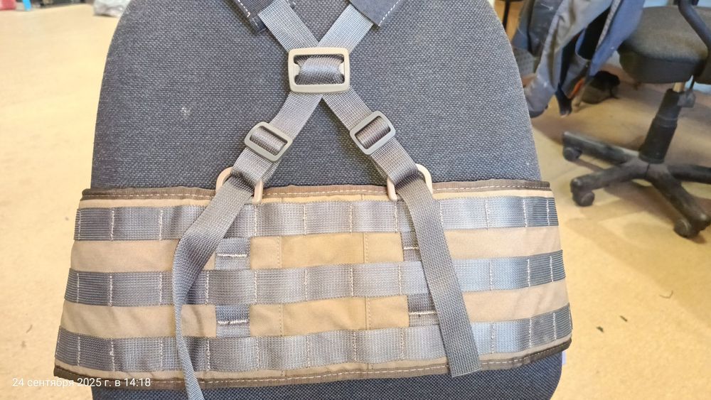 Тактическая поясная разгрузка, пояс РПС разгрузочный