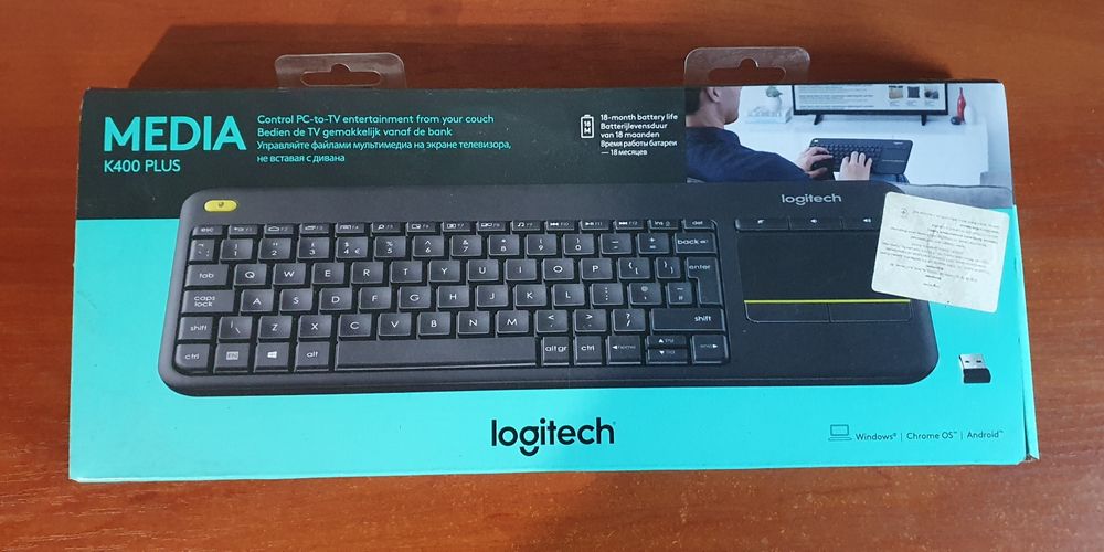 Беспроводная клавиатура Logitech k400