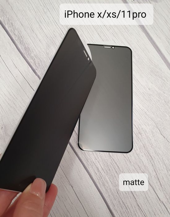 Защитное стекло Антишпион Матовые Айфон Iphone 13 pro Max Захисне скло