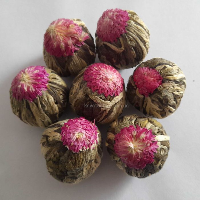 Зв'язаний білий чай Срібна Вишня (Связанный белый чай Серебряная Вишня