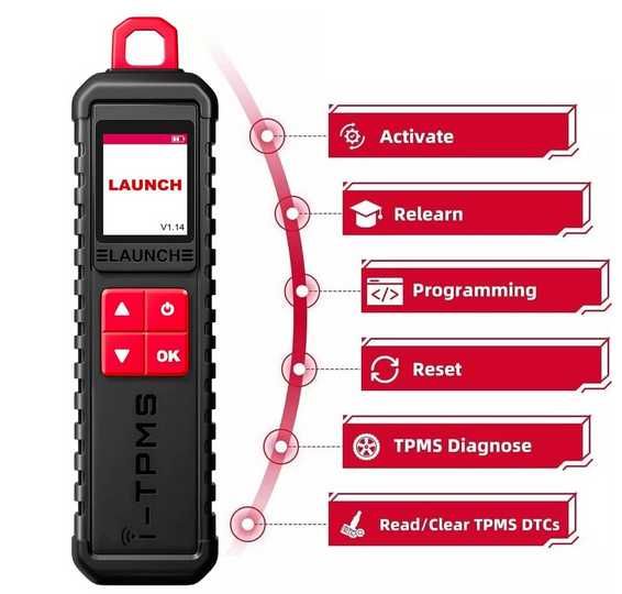 launch x431 I-TPMS skaner do czujników programator tpms