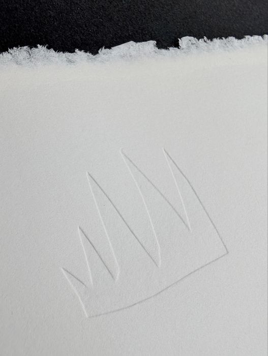 Gravura original A3 Colografia com relevo
