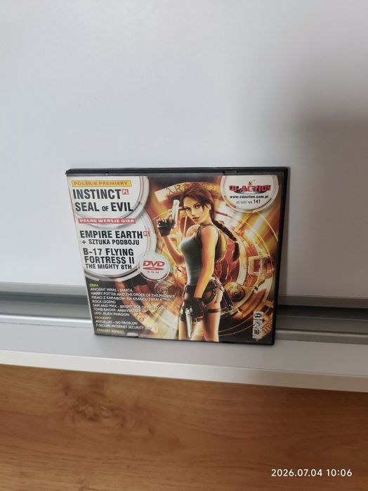 Gry na PC – Instinct, Seal of Evil, Empire Earth + Sztuka Podboju, B-17 Flying Fortress II