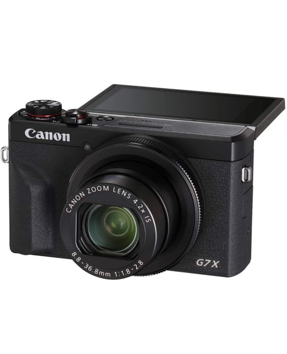 Трендова Цифрова камера/Canon PowerShot G7X Mark III black