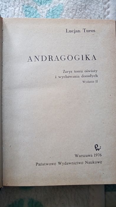 Andragogika Lucjan Turos