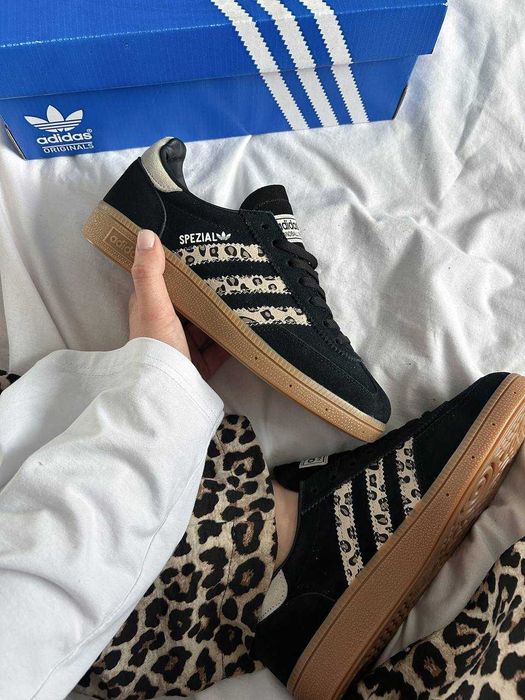 !SALE! Жіночі Adidas Handball Spezial Black Leopard 36 37 38 39 40 41