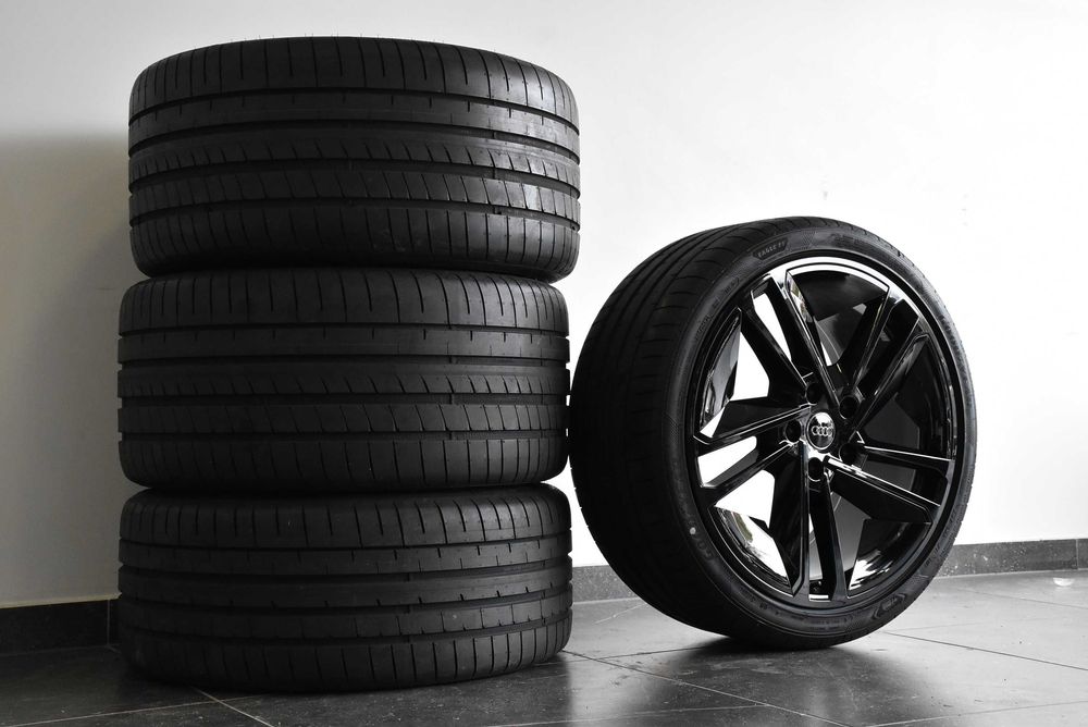 Koła Audi 21" Etron GT DEMO 5x112 LATO Goodyear 2023 BLACK RS