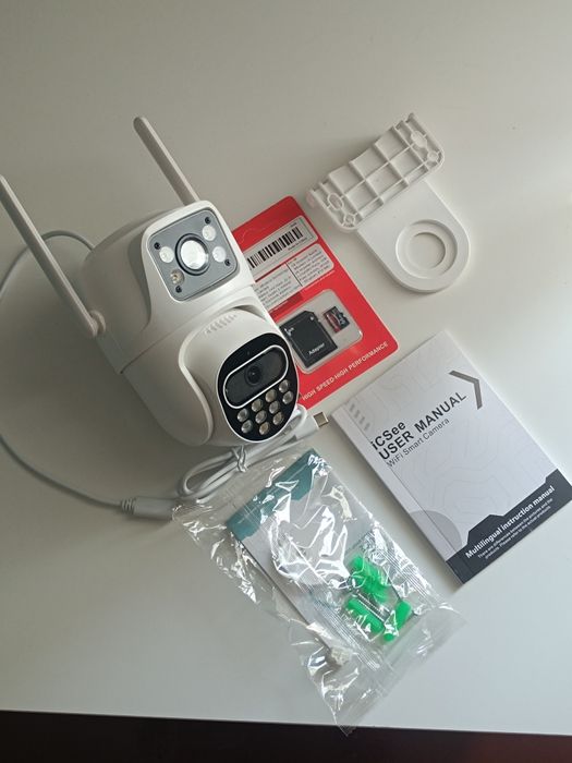 Бездротова wifi камера відеоспостереження iCSee 8mp