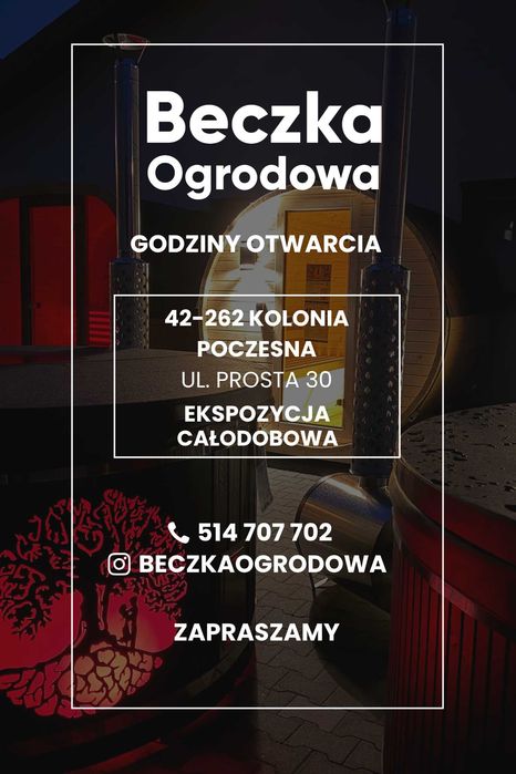 Balia ogrodowa Ofuro dwuosobowa jacuzzi hydromasaż bania piec drewno