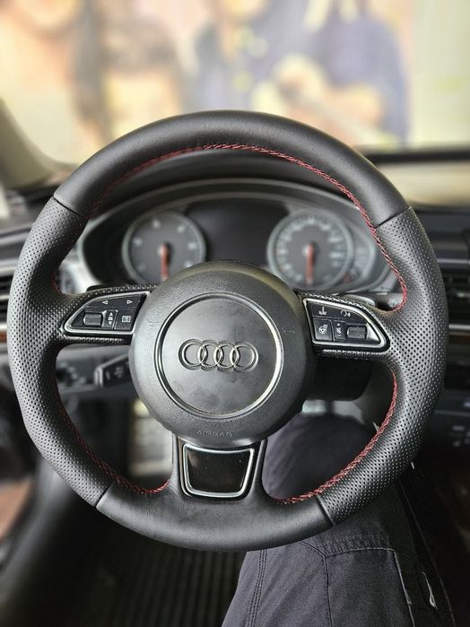 Obszywanie kierownic skórą DOJEŻDŻAMY do klienta