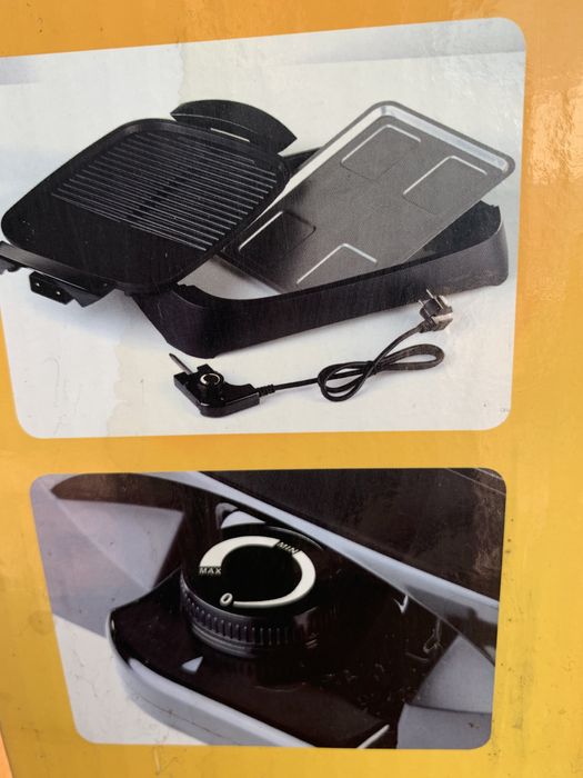 Grelhador elétrico Quigg (usado 2 vezes) 57x34,5x9,5