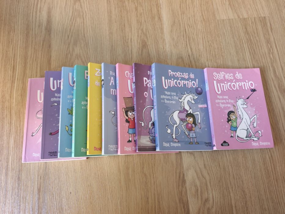 10 Livros da Bia e o Unicórnio