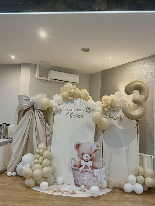 .	Ścianka balonowa / dekoracje okolicznościowe – na każdą imprezę by