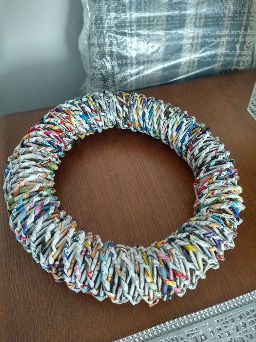 Sprzedam wianeki z wikliny papierowej i serce