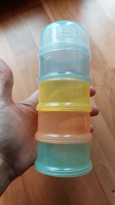 Dispensador de Leite em Pó - 4 compartimentos