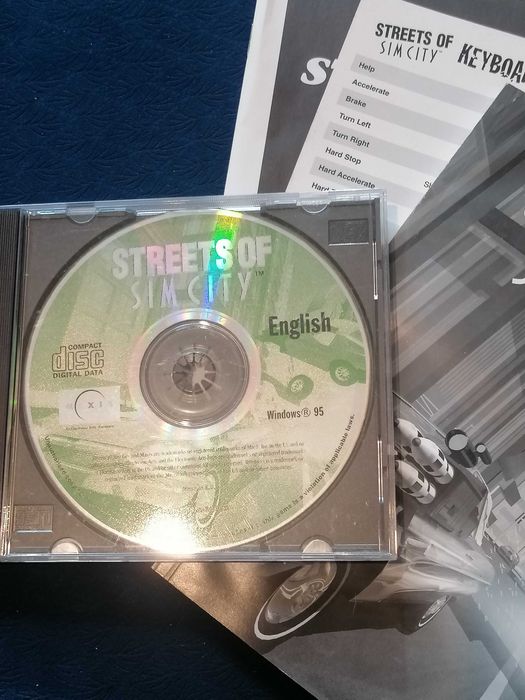 pc Streets of SimCity Big Box