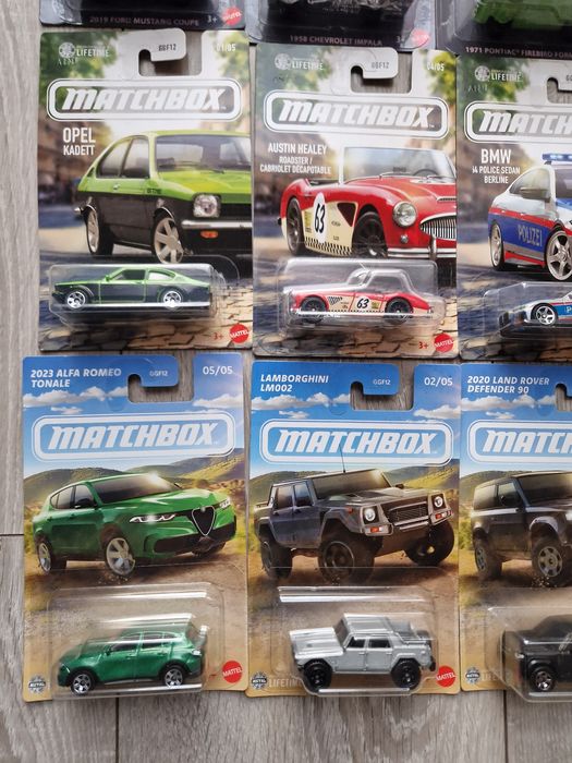 Zestaw 15 autek Matchbox