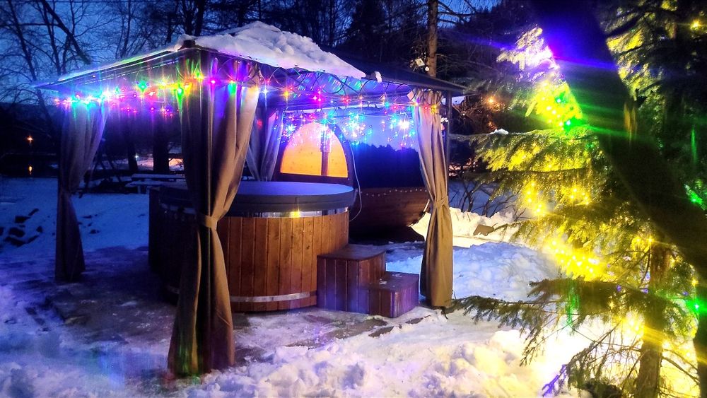 Domek Nad samą rzeką  Sauna jacuzzi 8os w górach noclegi Brenna,Ustron