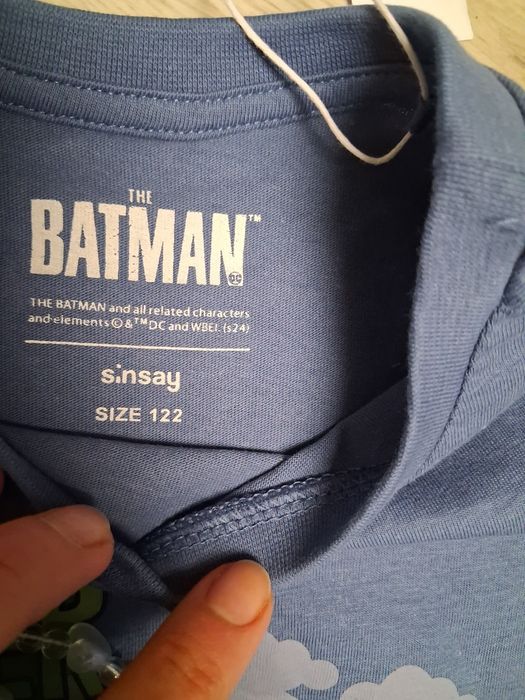 Bluzka z długim rękawem BATMAN 128 NOWA