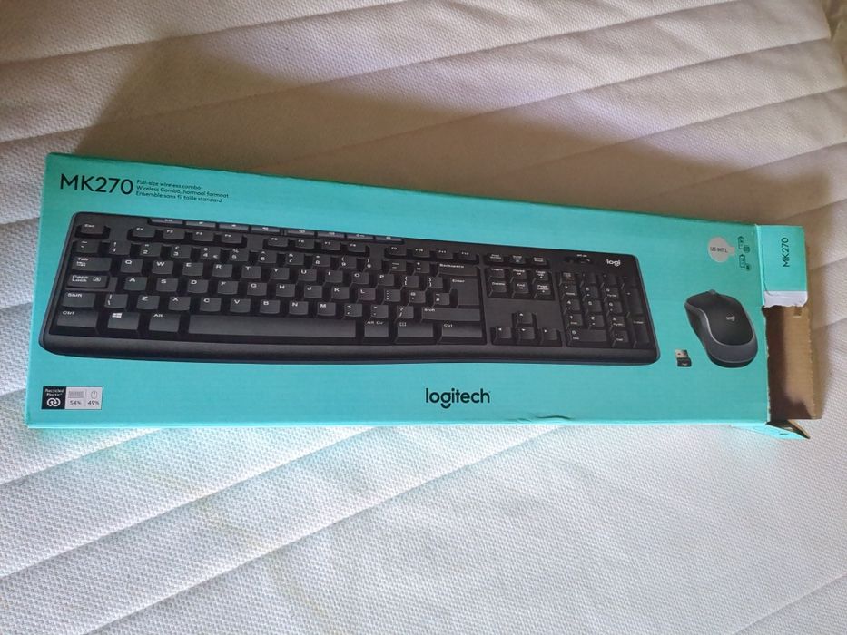 Logitech mk270 novo teclado e rato