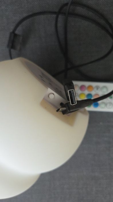 Lampka dziecięca sówka na pilota