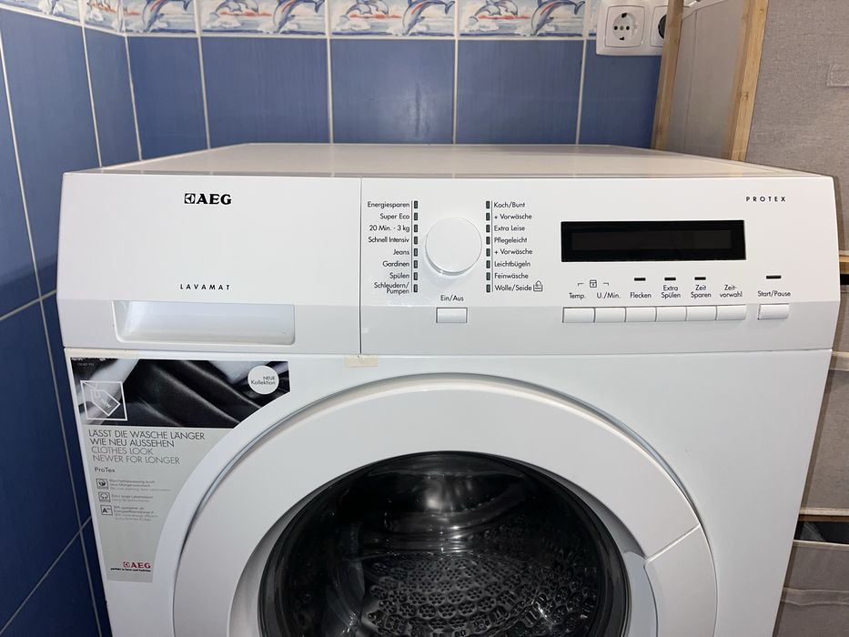 Maquina lavar roupa AEG 7kg A+++ 1400 rpm