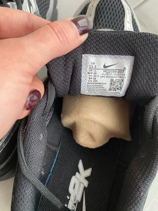 Nike Air Max Moto 2K Black/Black-Metallic EUR46 (маломірять)