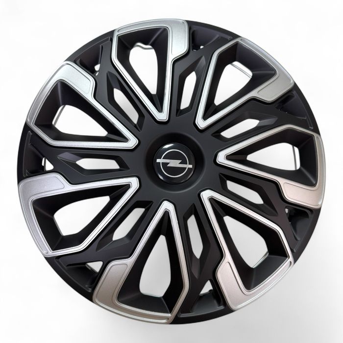 Ковпаки на колеса Estoril silver&black R15 колпаки на диски