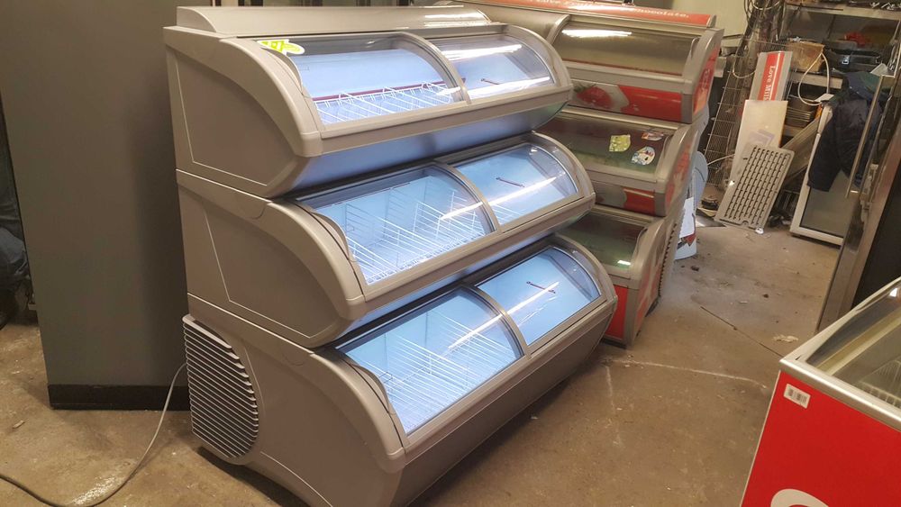 Zamrażarka do lodów sklep gastro VISIMAX III LED lody mroźnia ryb aht