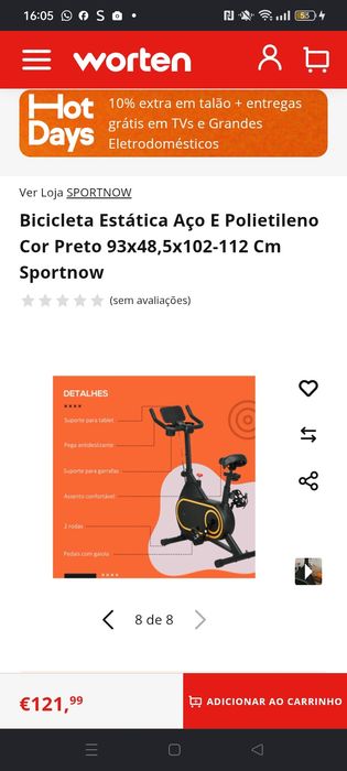 Bike ergométrica