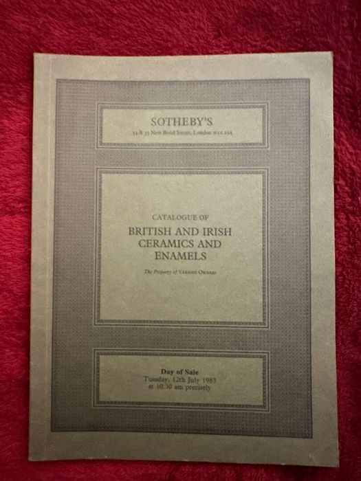 Catálogo antiguidades