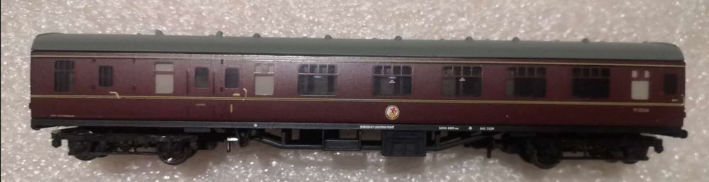 Вагон в масштабе 1 :160.