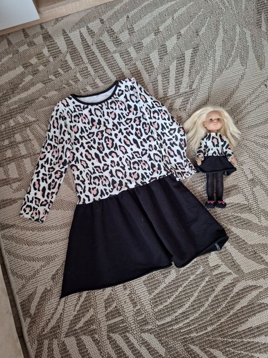 Sukienka La Lalla dziecko lalka 134cm