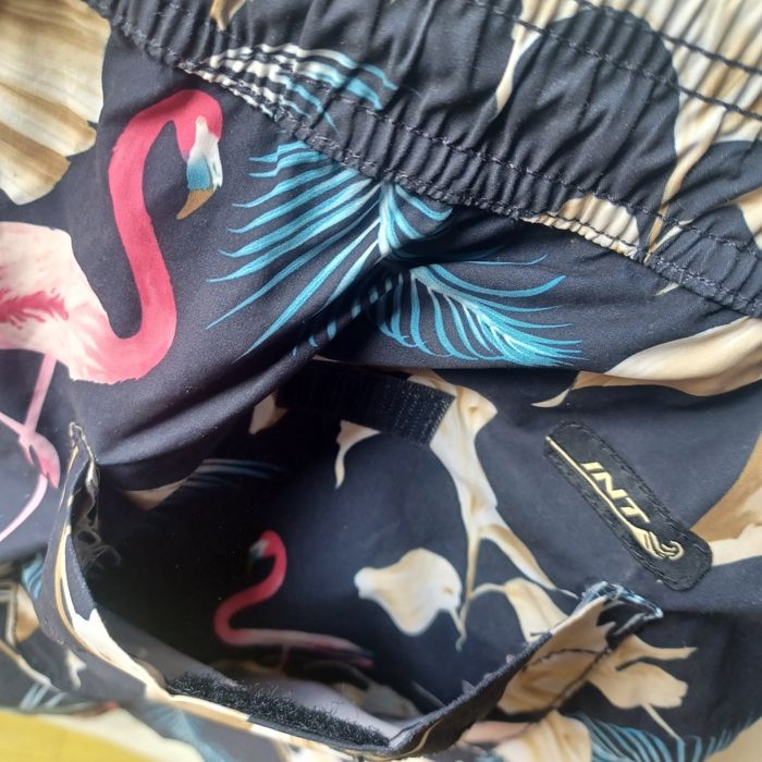 Spodenki szorty plywackie do pływania basen morze flaming