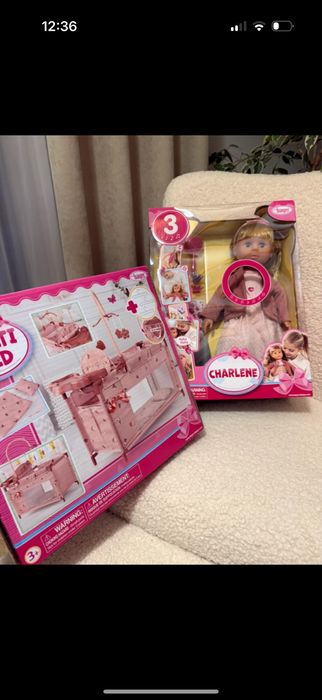 Lalka bobas  firmy bayer + akcesoria nowe