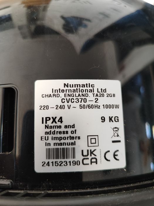 Odkurzacz na sucho i mokro Numatic Charles