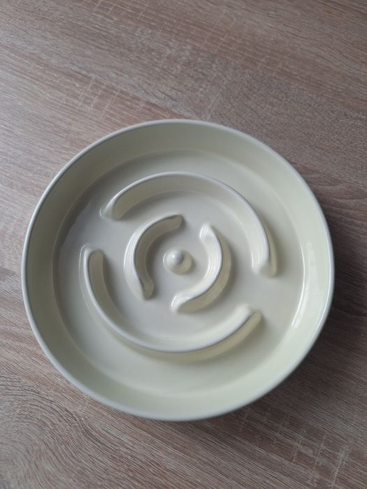 Miska spowalniająca jedzenie dla psa ceramiczna