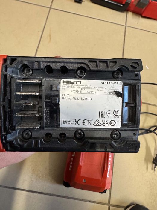 Zaciskarka Hilti NPR 19-22 2024r nie geberit rems novopress