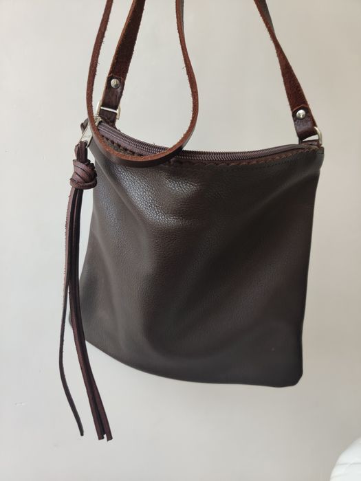 Сумка через плечо маленькая сумочка кожаная сумка