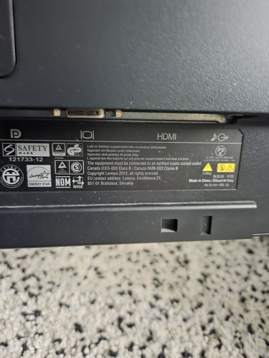 Monitor Lenovo lt2223 przekatna 22 cale