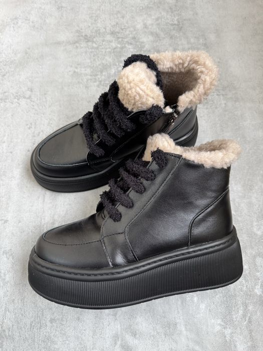 Зимові хайтопи натуральна шкіра