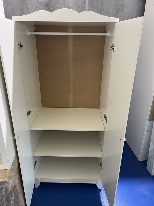 Biała szafa ikea HENSVIK / dostawa