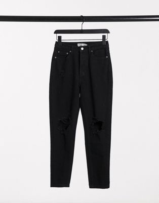 In the style jeans czarne na zamek jeansy 42 1duy